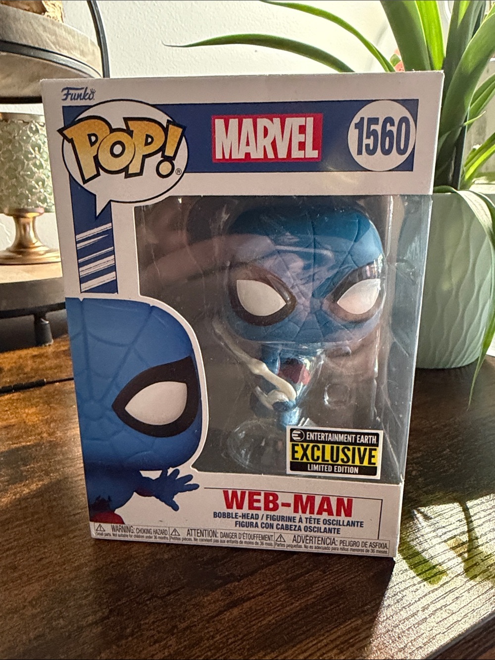 Funko Blue Web-Man Marvel Exclusive Vinyl Figure